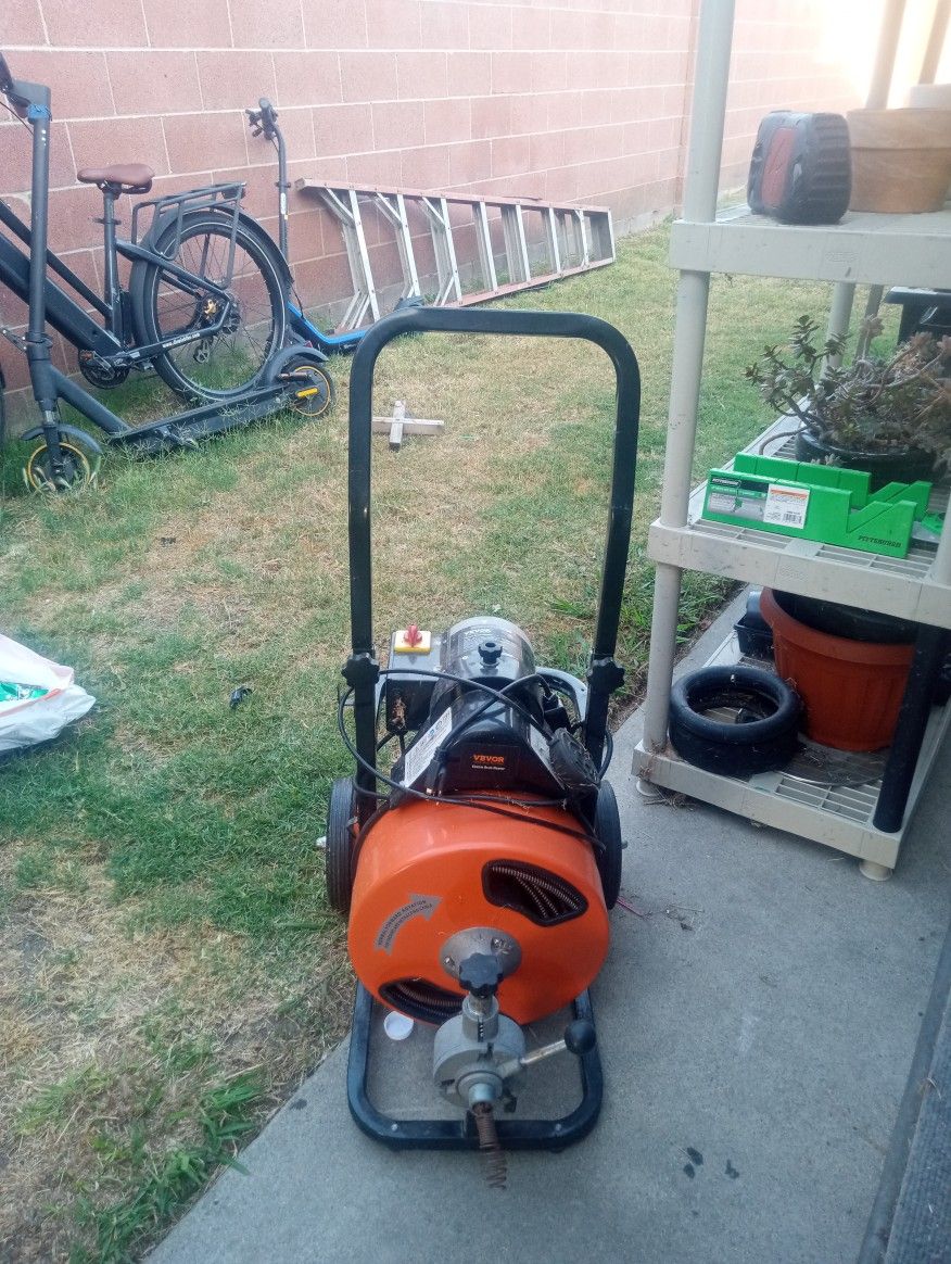 SNAKE/ Drain Cleaning Machine, VEVOR Tool