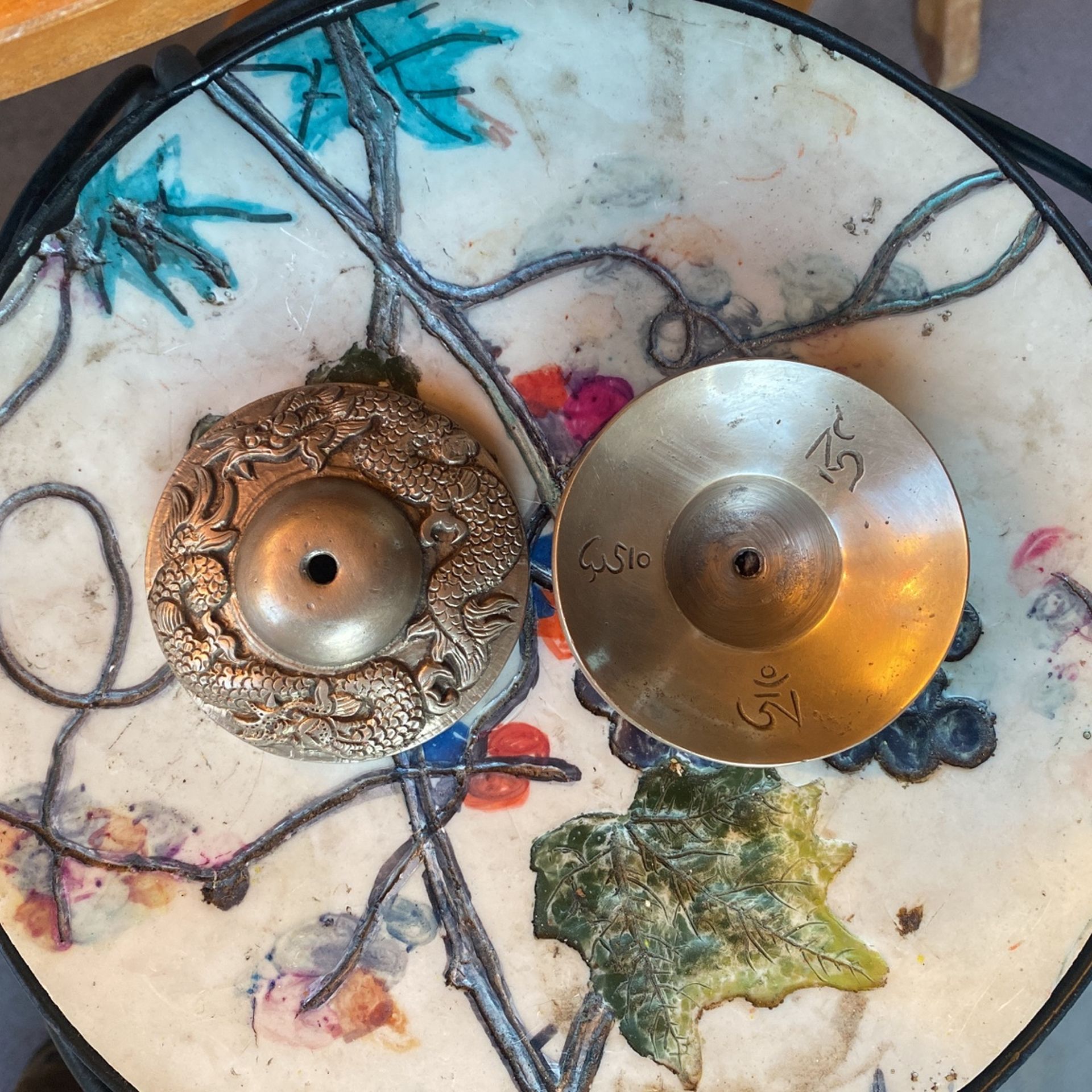Antique Tingsha Bells Tingsha Cymbals Tibetan Bells