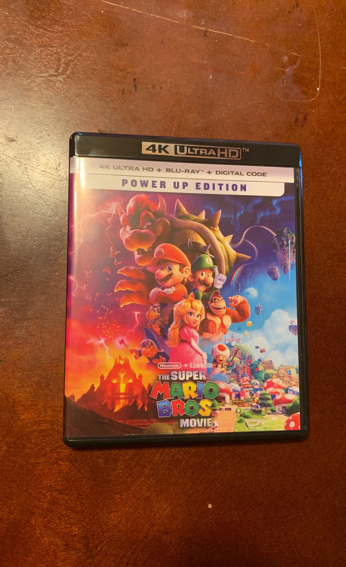 The Super Mario Bros Movie blu ray