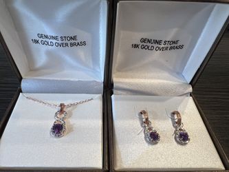 Necklace And Earrings Set