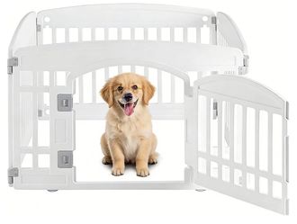 Playpen with pad
