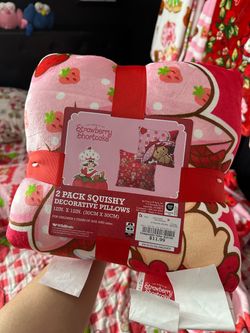 Strawberry Shortcake Pillows