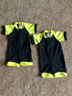 Size 12-24M Boys L.L. Bean Swimsuits (2 pairs)