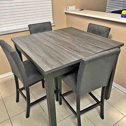 High Top  Table ,dining Set,4chairs 