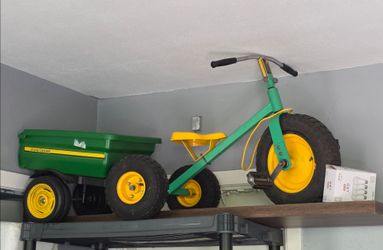 Vintage John Deere Mighty Trike Tricycle