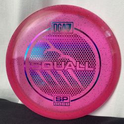 DGA Squall SP Line Plastic 6/4/-1/1 Pink Metal Flake Disc Golf 175-176 Gram Brand New Neutral Flying Stable Midrange ($24 Retail)