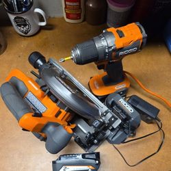 Rigid Drill And Saw Combo