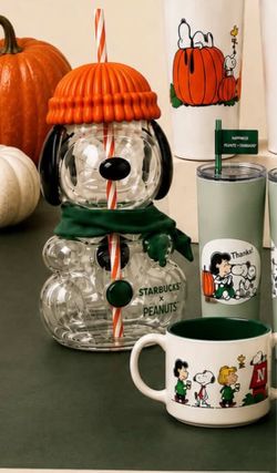 Snoopy glass cup