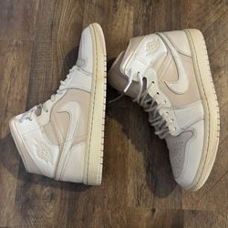 Air Jordan 1 Mid ‘Legend Light Brown’ - Men’s size 8, Women’s size 9.5, worn once.