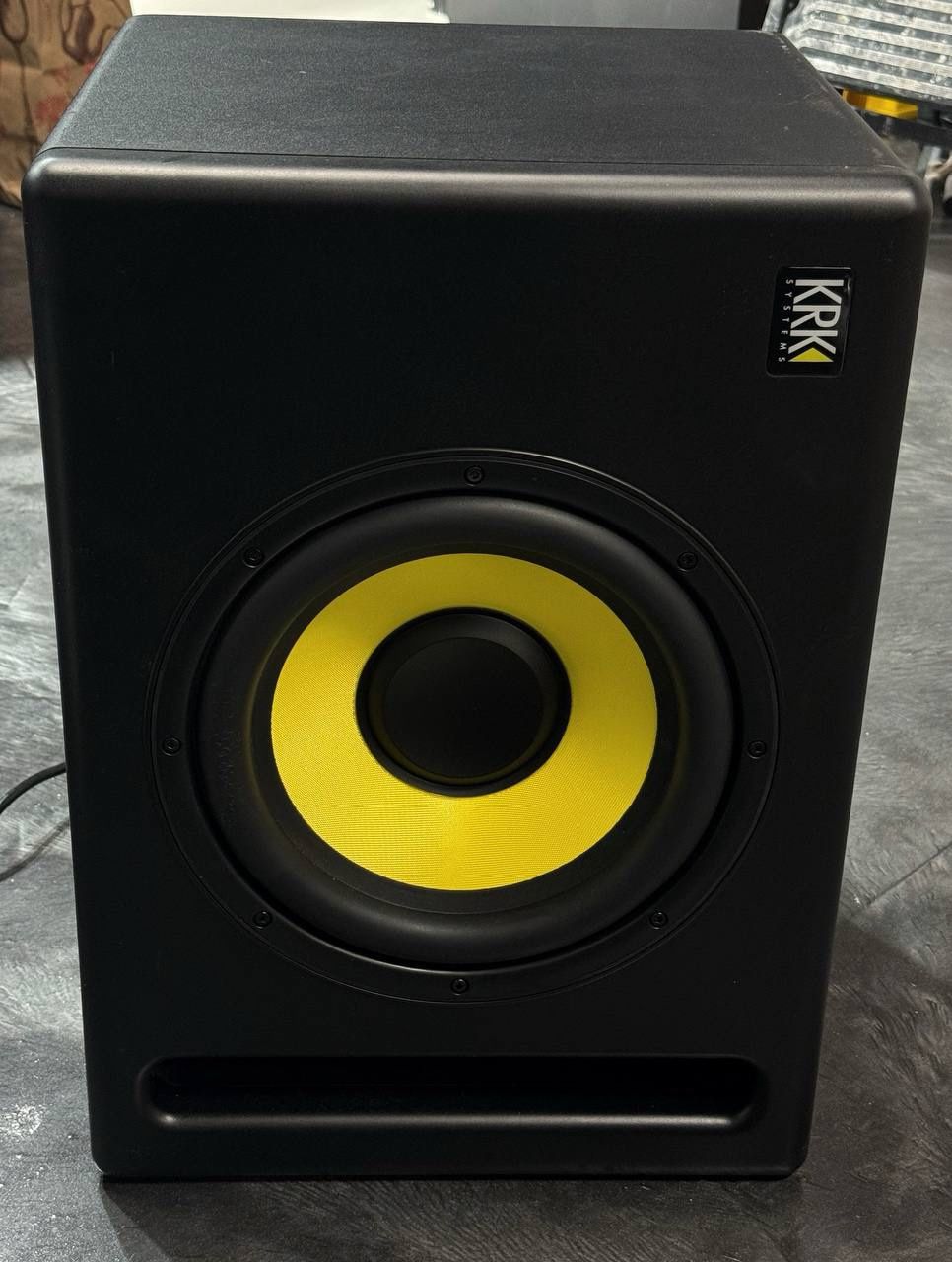 KRK S10.4-NA 4th Generation 10" 160 Watt Powered Studio Subwoofer - Black