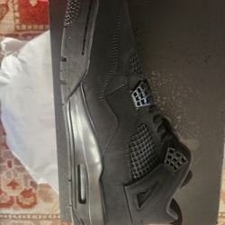 Air Jordan 4 Retro Black Cat 2025 Size 12 Brand New