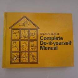 READER'S DIGEST COMPLETE DO IT YOURSELF MANUAL HC 1973 HOME REPAIRS FIX REMODEL