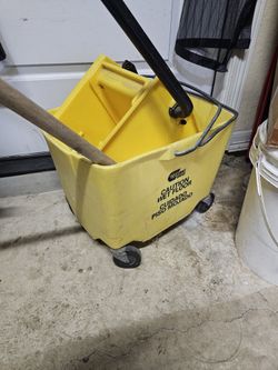 Mop Bucket And Head