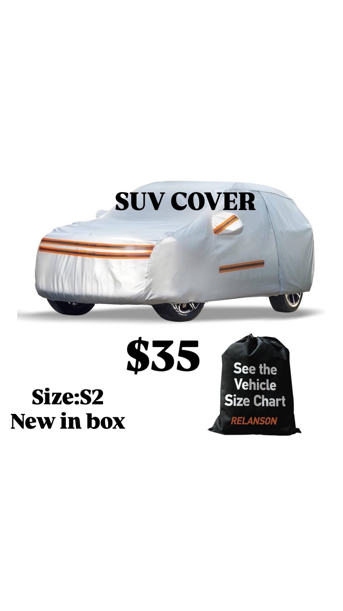 Thicken Car Cover Waterproof All Weather -Full Exterior Covers for Outdoor- Rain Snow Sun Uv Hail Protection -with Driver Door Zipper- for Pickup SUV 