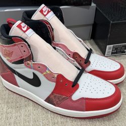 Jordan 1 Spiderman Across The Spiderverse Size 11