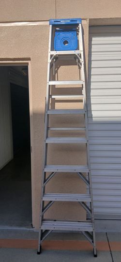 8ft aluminum ladder by Werner