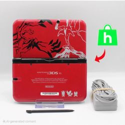 Refurbished Pokemon X and Y 3DS XL w/ Hshop and 32 gb sd