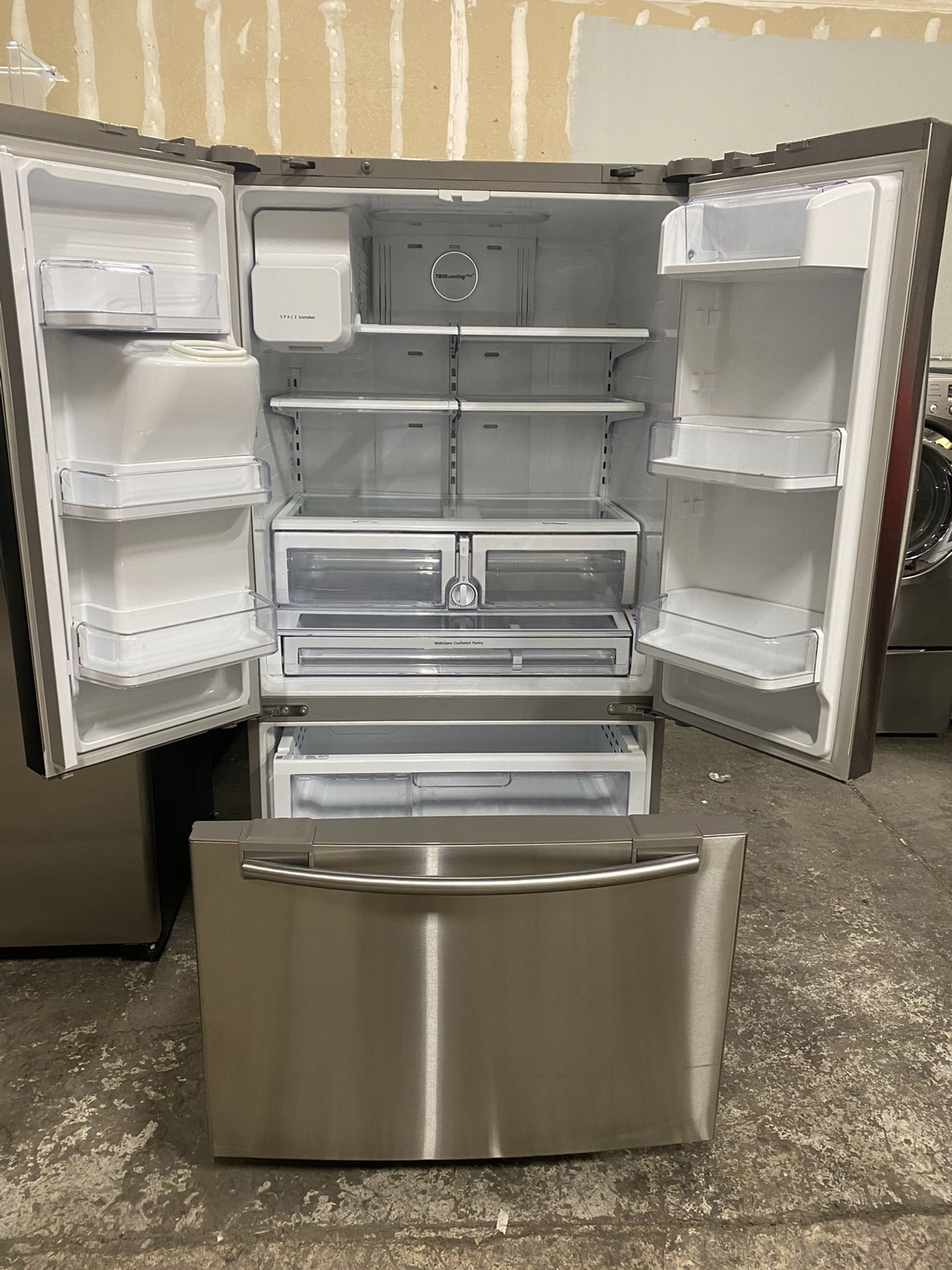 Stainless Samsung Frenchdoor Water Ice Can Deliver Appliances
