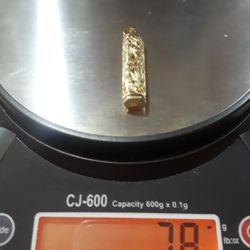 14k Gold Pendant. 7.8 Grams .Crafted In Hawaii 