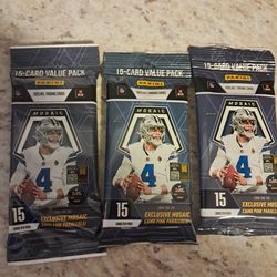 LARGE COLLECTION FOOTBALL UNOPENED PACKS  - FROM  MEGA, BLASTER BOXES, HANGER BOXES, FAT PACKS