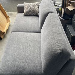 Light Grey Couch Section
