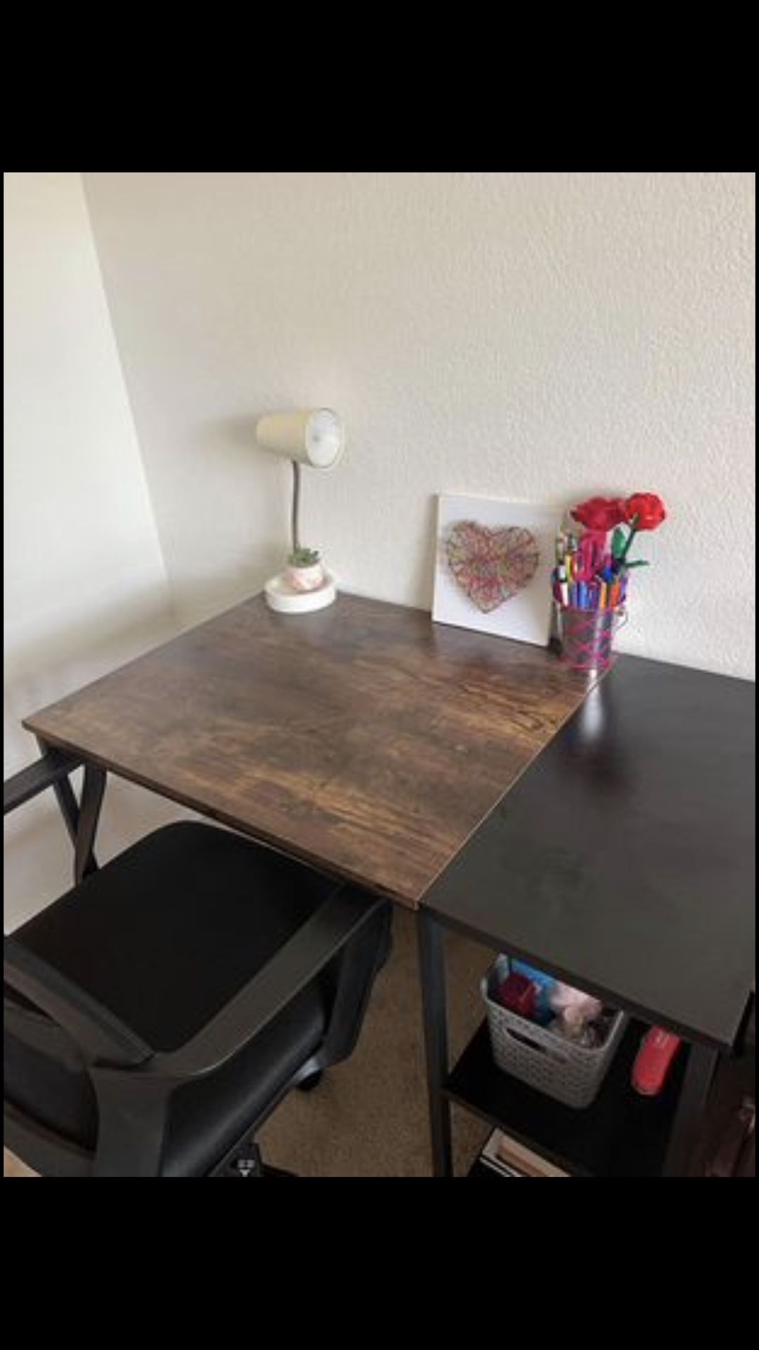 MUST SELL!! - Twin XL Bed, Twin XL Mattress, Desk and Chair