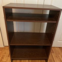 Sturdy, Adjustable Shelf Bookshelf Cabinet