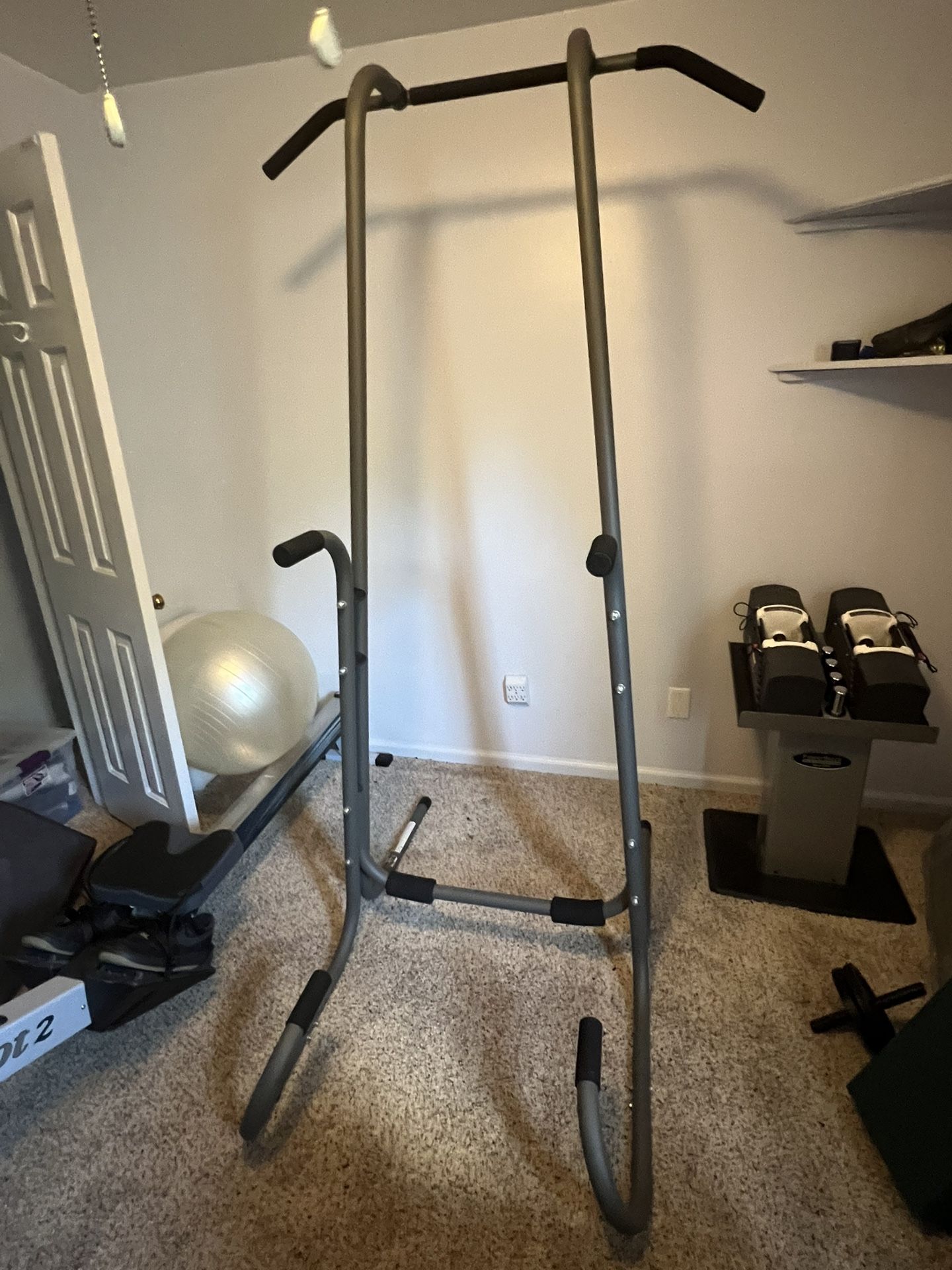 Home Pull Up and Dip Bar