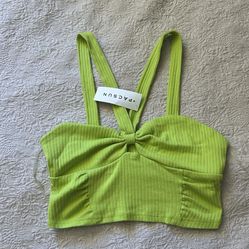 Pacsun Green Halter 