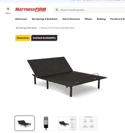 Adjustable queen metal bed frame