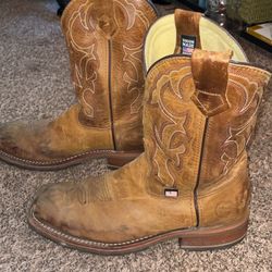 Double H Men’s Anton Steel Toe Boots R26193 Size 9