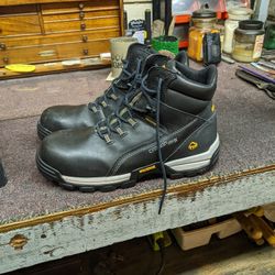 Size 11  Wolverine Steel Toe Work Boots 