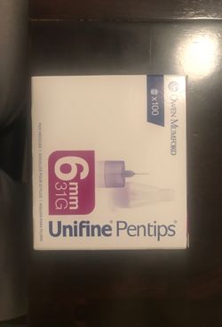 Unifine Pentips aguja para insulina
