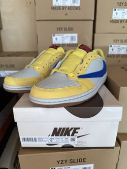 Jordan 1 Low Travis Scott Canary