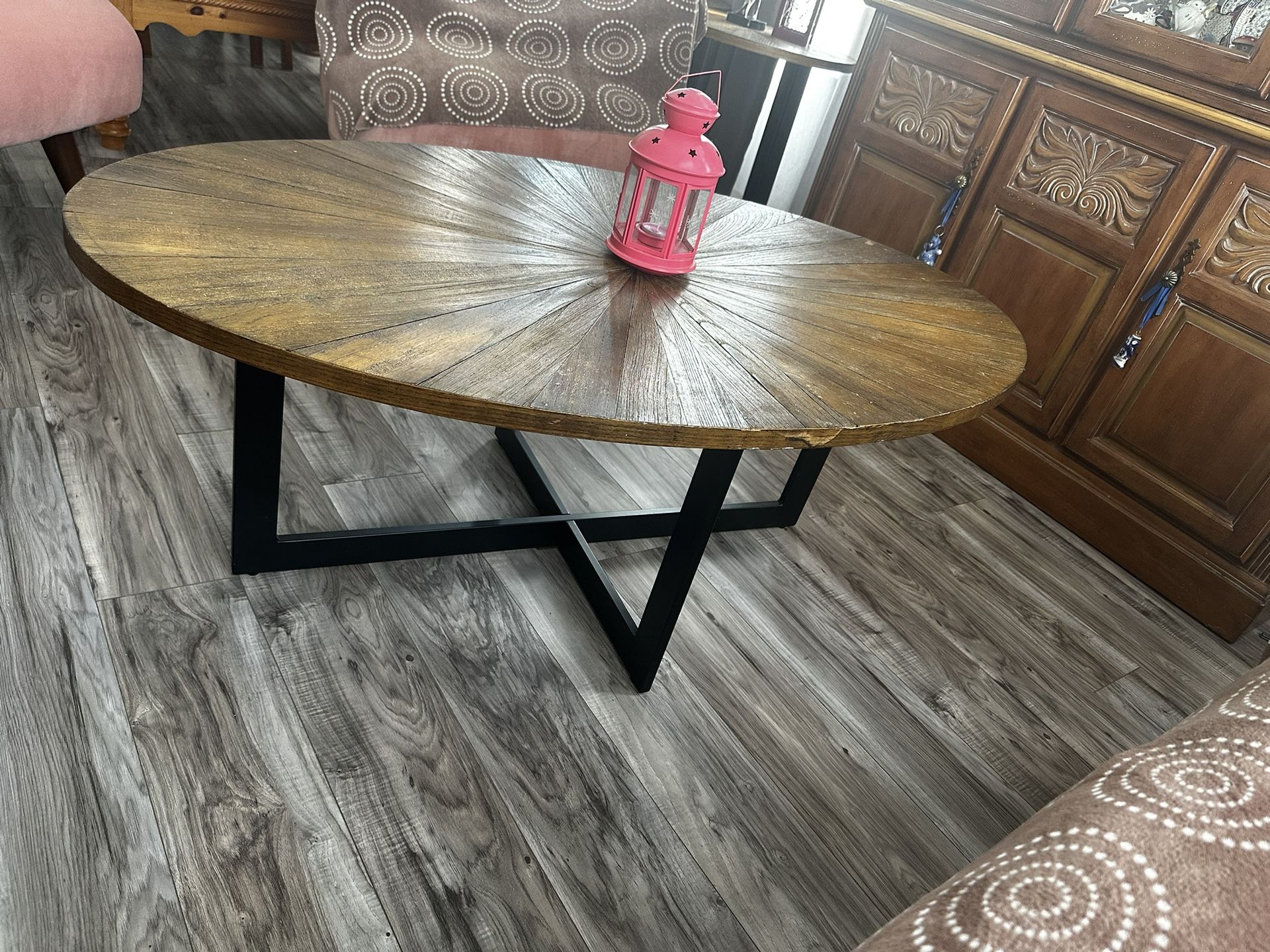Coffee And Two End Table Set