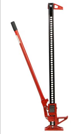 48'' Universal Farm Jack for Tractor, Truck, SUV - Ratcheting Off Road Trail Bumper Utility Jack - 3-Ton Capacity Lift

Brand new in box 📦