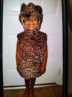 Pottery Barn leopard costume size 4/6