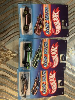 Hot Wheels Ultra Hots ‘87 Buick & ‘71 Plymouth & ‘70 Chevy Camaro