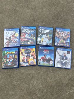Playstation 4 games