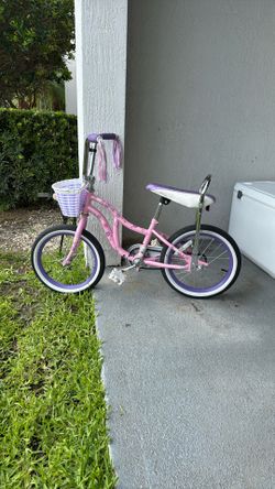 16-in. Kid's Bike Pink Child Bicycle
