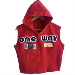 Men Crop Top Hoodie 