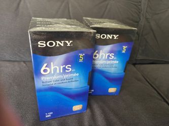 Sony VHS Tapes