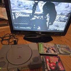 PS1 bundle with 3 games