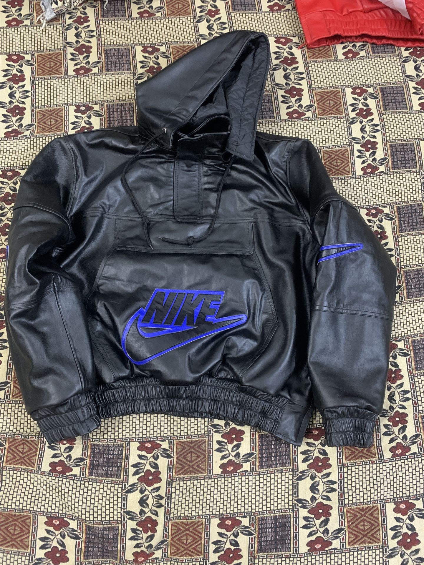Nike X Supreme Leather Hoodie