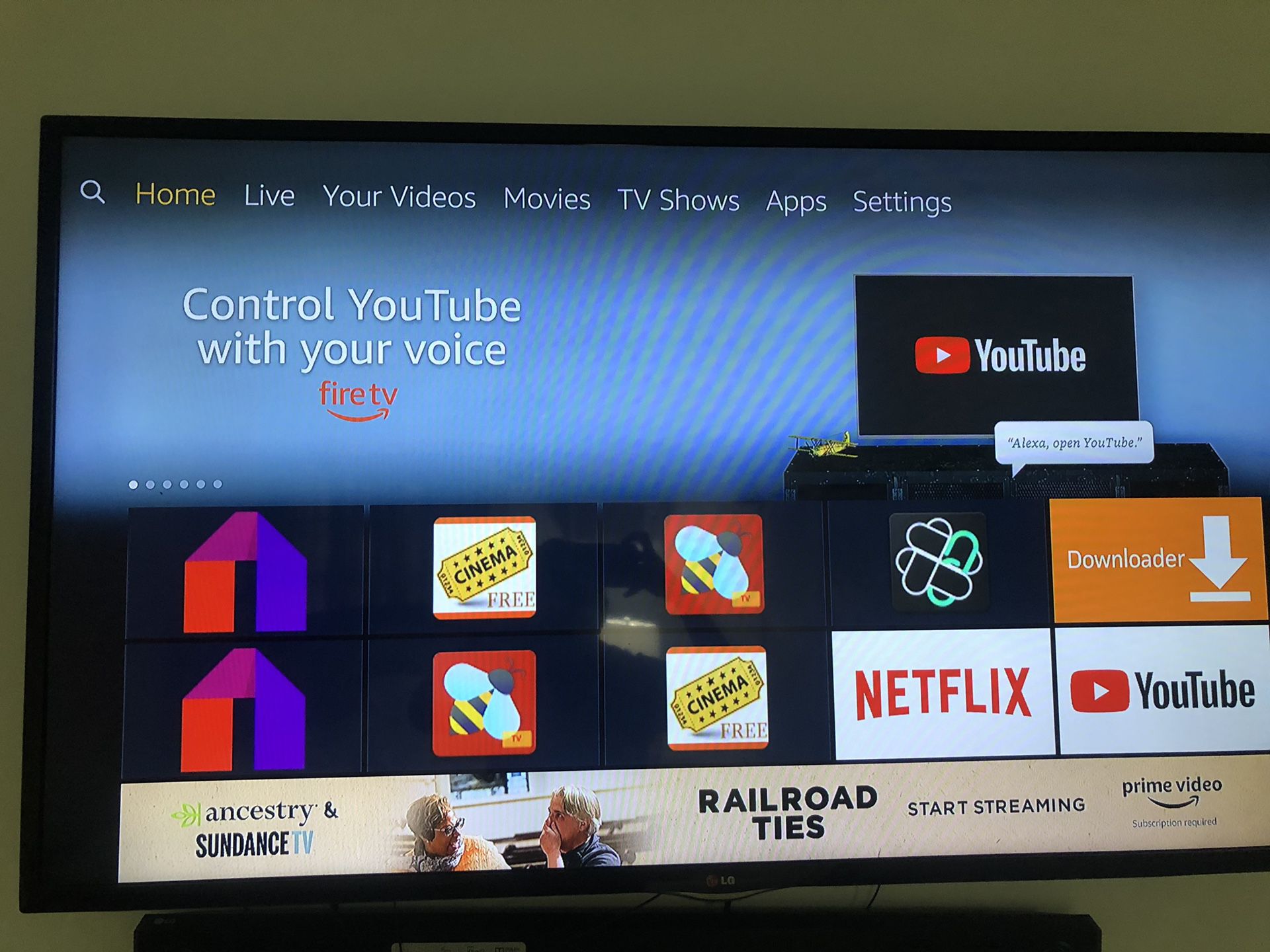New Amazon Fire Tv 4k ( Unlock )