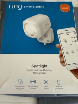 Ring spotlight- new unopened