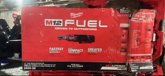 Milwaukee M12 FUEL 1/4" High Speed Ratchet