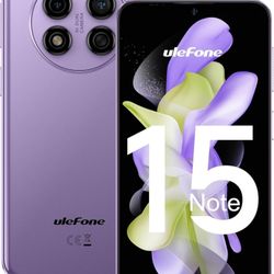 Ulefone Note 15 GSM 3G Unlocked Smartphone, 6.22 inch Display, Android 12 2GB+32GB