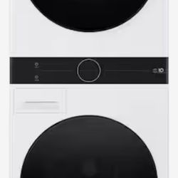 LG Dual Inverter Heat Pump Ventless Electric Dryer, Washtower, Center Control AIDD