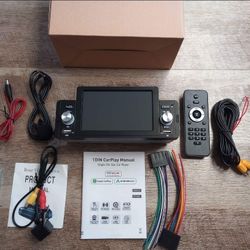 Single Din, 1 Din, Touchscreen Car Radio, Stereo, Carplay